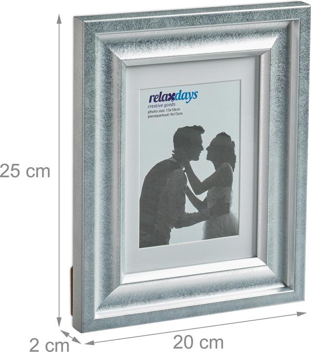 Actual product image Relaxdays 2x picture frame (13 x 18 cm)