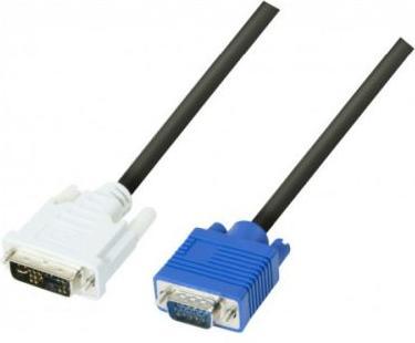 Produktbild Exertis Connect DVI Monitorkabel, analog, 12+5pol DVI-A St./15pol HD D-Sub St., 2,0 m Zum Anschluss von DVI-Monitore (2 m, DVI)