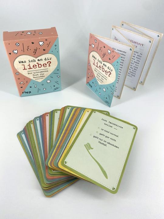 Produktbild Was ich an dir liebe? – Der ultimative Test für Verliebte (Deutsch, Alexandra Reinwarth, 2020)