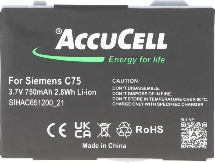 Produktbild Siemens Akku C75