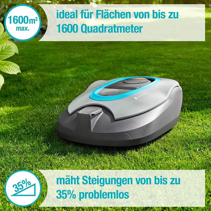 Produktbild Gardena Smart Sileno+, EU-Version (1600 m²)