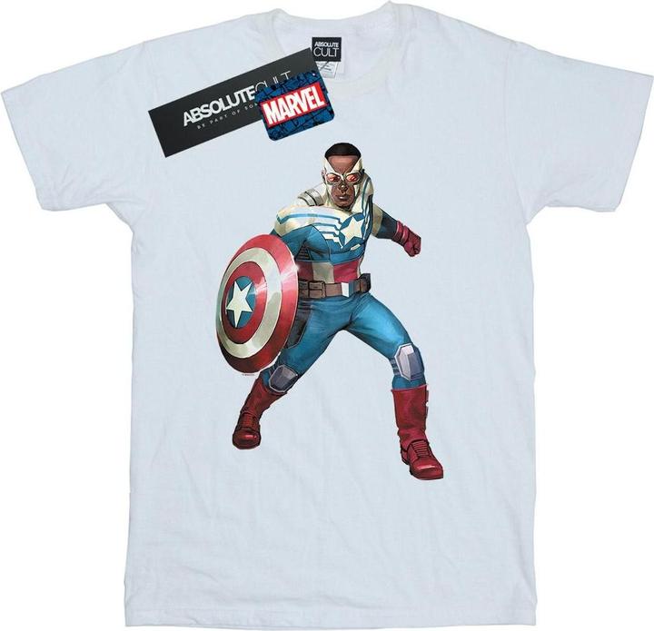 Immagine prodotto Falcon Is Captain America Maglietta Ampia Donna (XL)