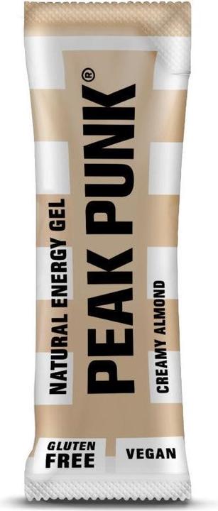 Peak Punk Gel énergétique naturel (Crème, Almond, 1 pcs, 25 g)