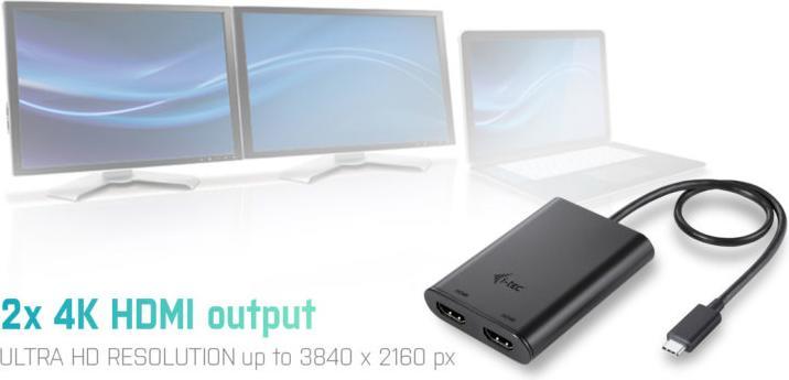 Produktbild i-tec USB C zu (HDMI, 7 cm)