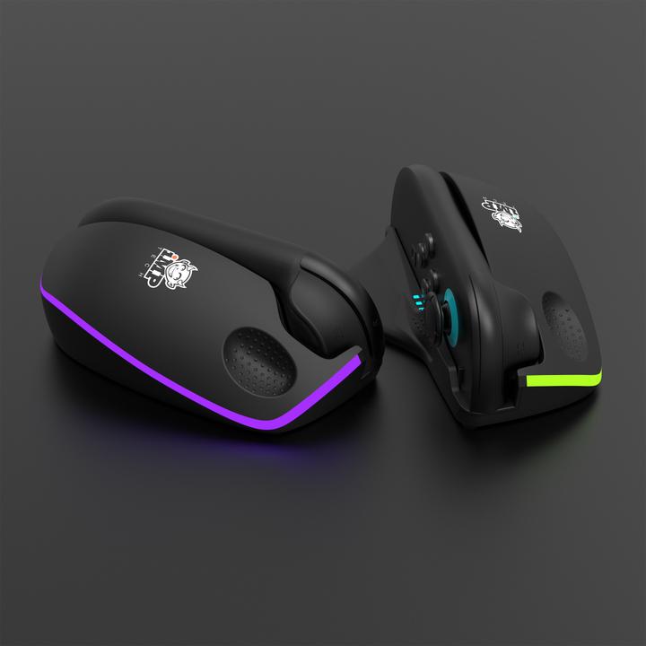 Actual product image IMP Tech - LED Mouse Adaptor Duo Pack - Black (Switch)