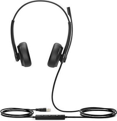 Actual product image Yealink UH34 DUAL UC - USB Wired Headset (Cable, USB-A)