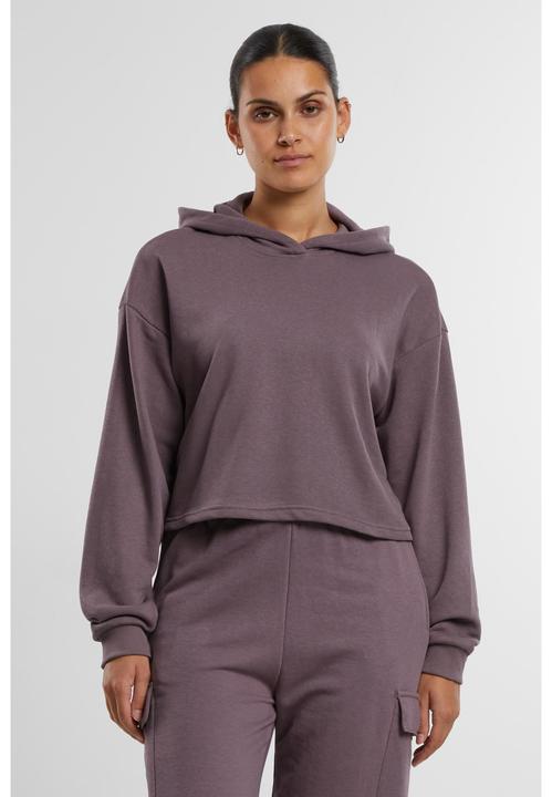 Actual product image Urban Classics Ladies Oversized Cropped Light Terry Hoodie - 159545 (4XL)