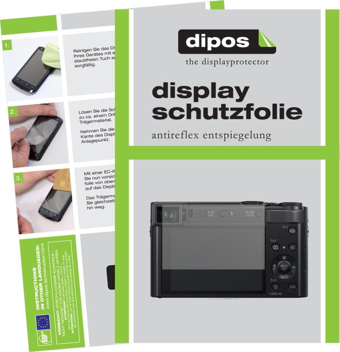 Produktbild Dipos Displayschutzfolie Antireflex (Displayschutz, Lumix DC-TZ202)