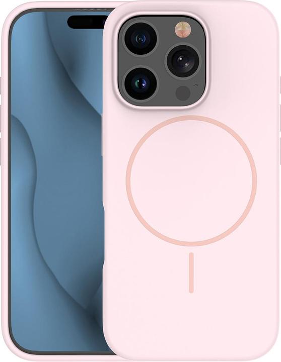 Produktbild OEM Silicone Thin Mag case for iPhone 16 Pro Max 6,9" light pink (Apple iPhone 16 Pro Max)