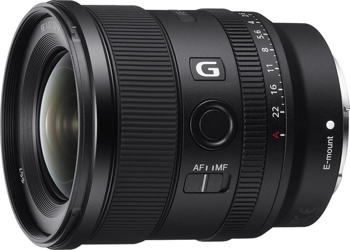 Sony FE 20mm f/1.8 G (Sony E, full size)