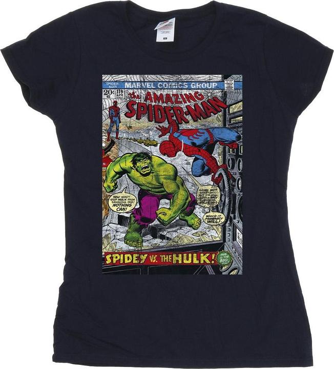 Produktbild SpiderMan VS Hulk Cover TShirt (S)