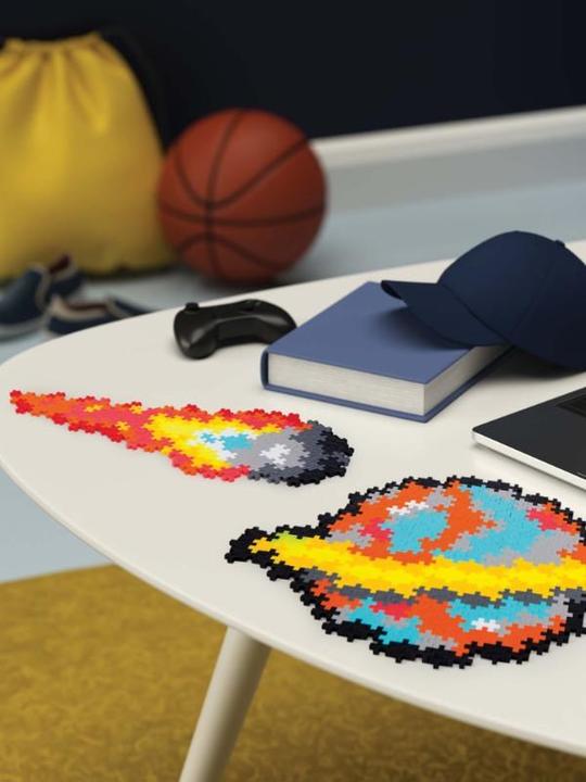 Actual product image Plus-Plus Puzzle By Number Space 500pcs - (3912) (500 pieces)