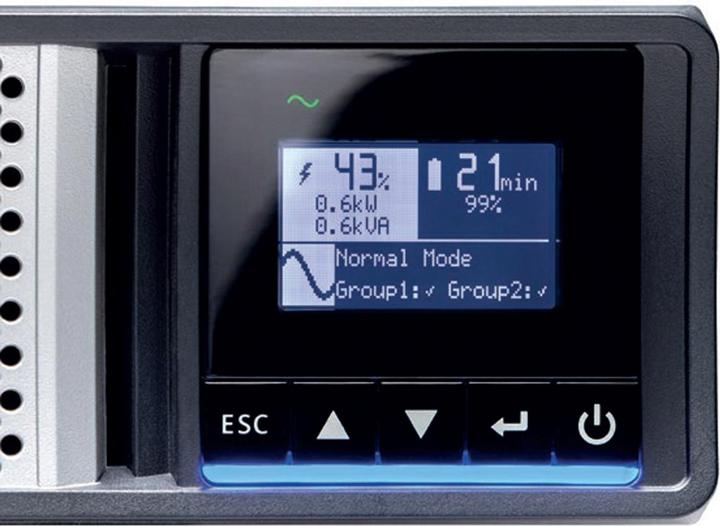 Actual product image Eaton 5PX 1000I RT2U G2 (1000 VA, 1000 W, Line-interactive UPS)