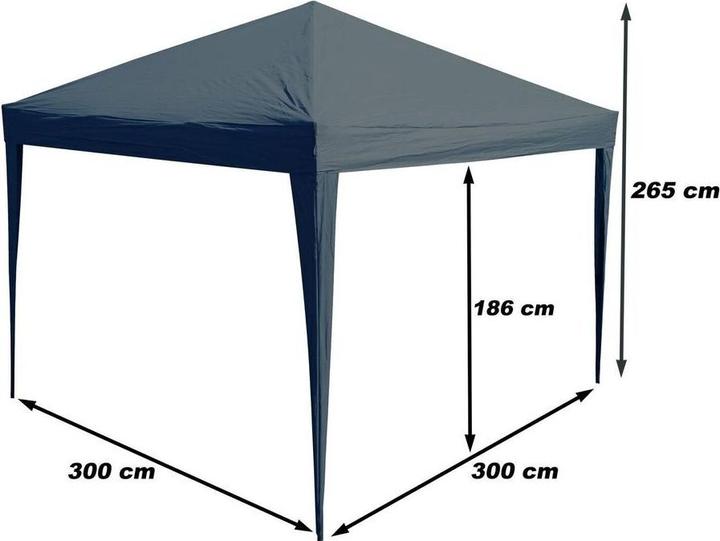 Actual product image Folding pavilion (300 cm, 300 cm)