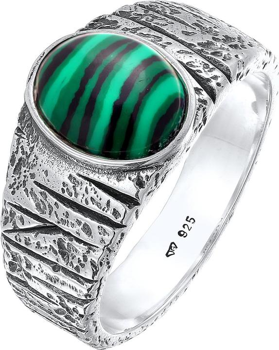 Image du produit Kuzzoi Bague en pierre précieuse, bague sceau (66, Argent 925)