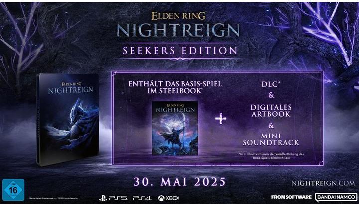 Productafbeelding Bandai Namco Elden Ring: Nightreign - Seekers Edition (PS4, DE)