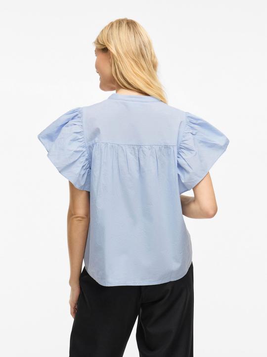 Actual product image Vila V-Ausschnitt Oberteil mit kurzen Ärmeln (36)
