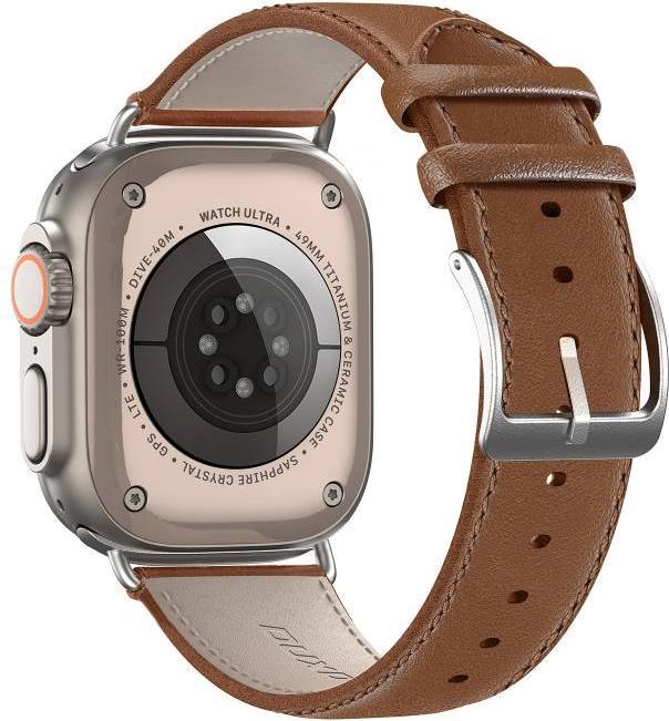 Image du produit Dux Ducis YS Series Bracelet en cuir véritable (45 mm, 44 mm, 42 mm, 49 mm, Cuir véritable)