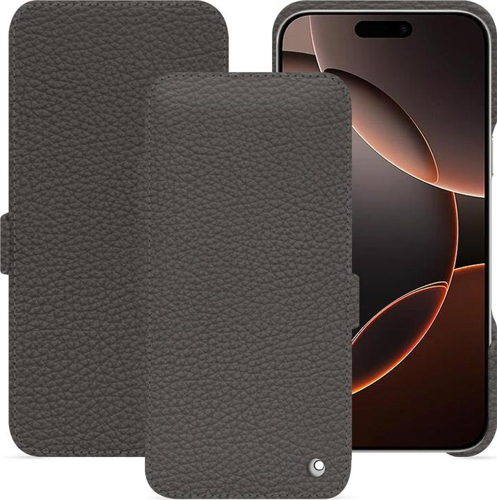 Actual product image Noreve Horizontal leather flap shell (Apple iPhone 16 Pro)