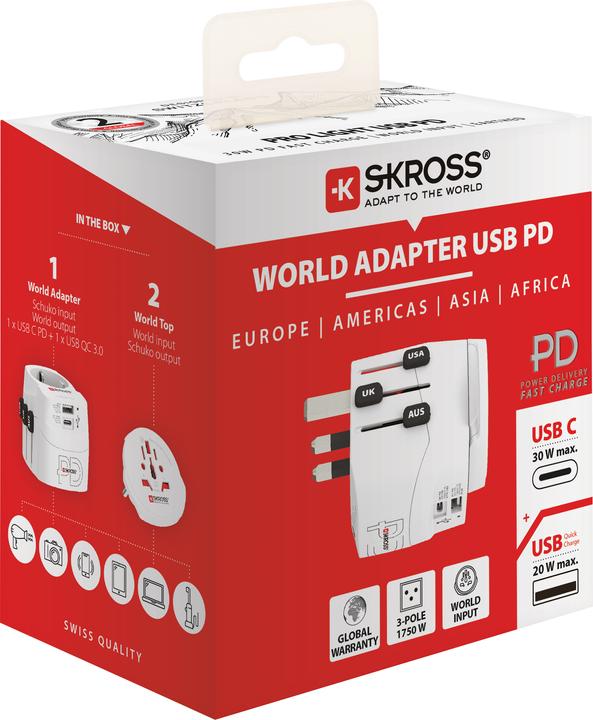 Immagine prodotto Skross PRO Light USB AC30PD