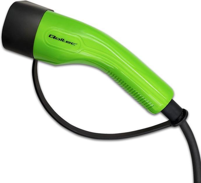 Actual product image Qoltec Mobile EV charger with adjustable 2in1 (Type 2, 32 A)