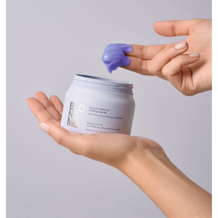 Immagine prodotto Schwarzkopf Professional BLONDME Bond Repair Lila Maske (200 ml)