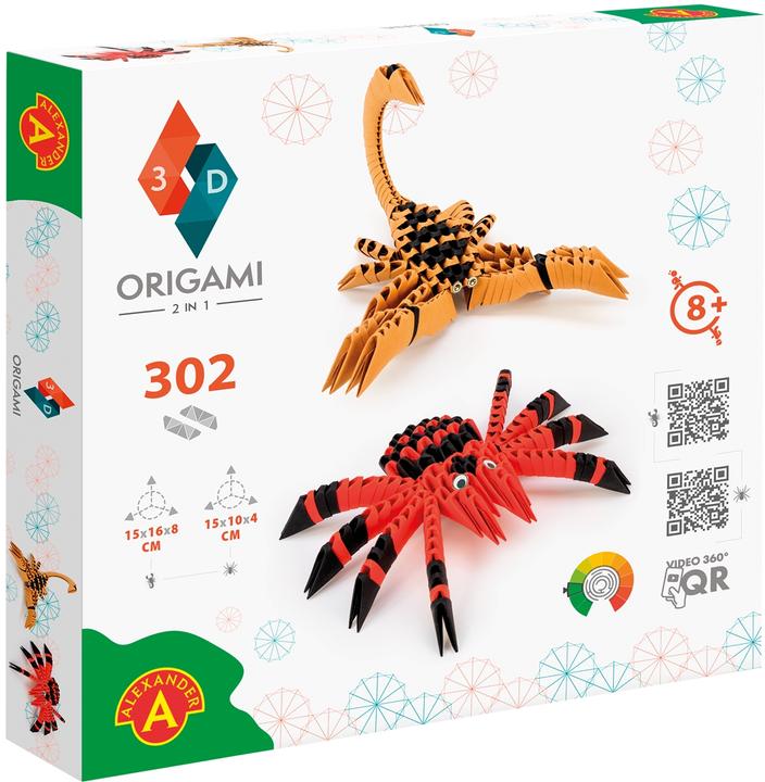 Alexander ORIGAMI 3D Spider and Scorpion