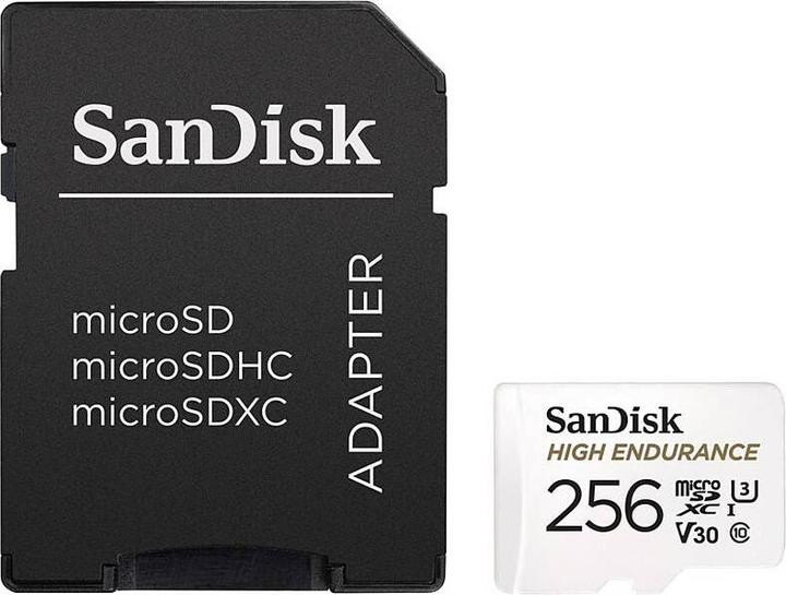 Produktbild Abus TVAC41131 microSD-Karte 256 GB + Adapter (256 GB, U1)