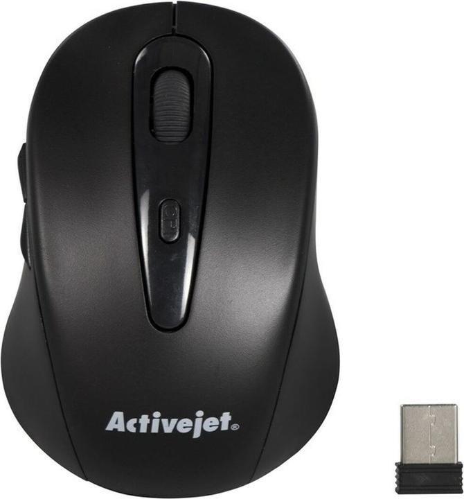 Activejet AMY-213 Maus Beidhändig RF Wireless Optisch 1600 DPI (Kabellos)