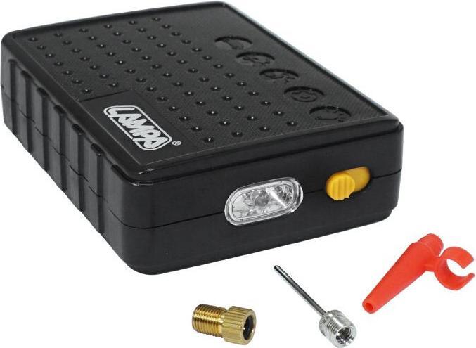 Produktbild P2R Universal-Taschenkompressor mit Led-Taschenlampe 8 bar (8 Batterien aa) (8 Bar)