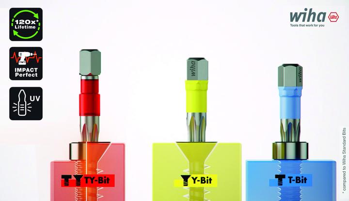 Produktbild Wiha Bit Set TYBit Sechskant in Box (49mm)