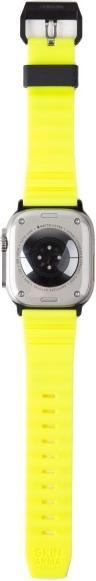 Actual product image Skinarma Band Shokku Apple Watch 49/45/44mm electric yellow