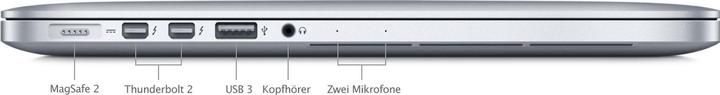 Produktbild Apple MacBook Pro Retina (13.30", 4 GB, 128 GB, CH)