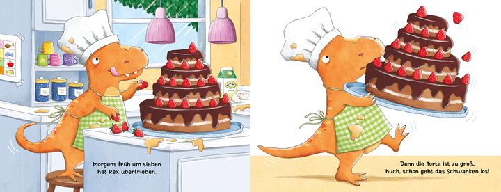 Produktbild Morgens früh um sechs gähnt der kleine Rex (Deutsch, Nicola Anker, 2024)