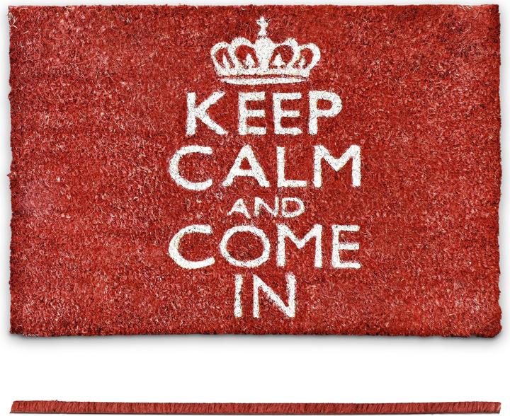 Produktbild Relaxdays Keep calm (40 x 60 x 1.5 cm)