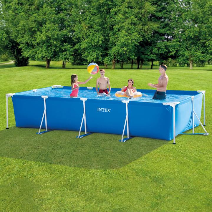 Produktbild Intex 4,5 M X 2,2 M X 0,84 M POOL MIT RECHTECKIGEM RAHMEN (450 x 84 x 220 cm)