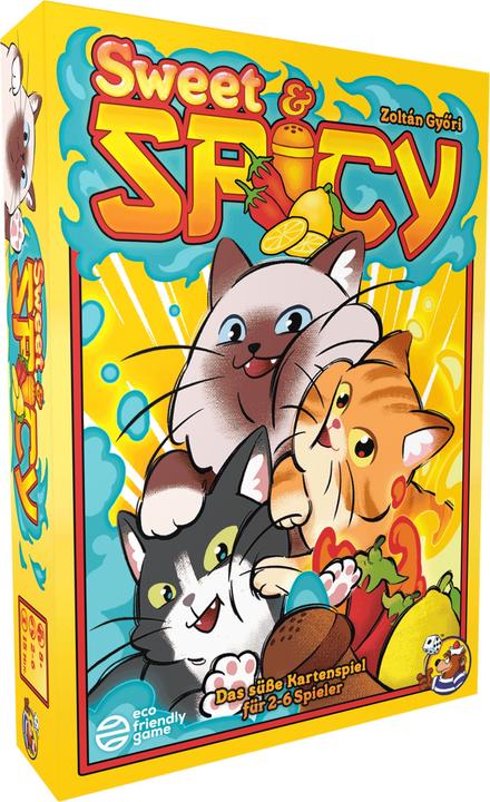 Actual product image HG011 - Sweet & Spicy, card game, for 2-6 players, from 8 years (DE edition) (German)