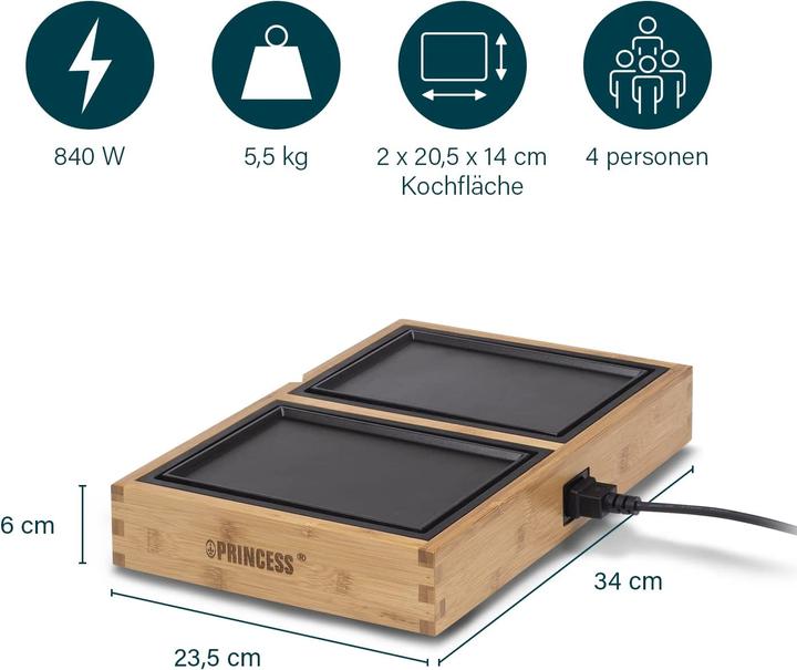 Actual product image Princess 104040 Dinner4All Pure (EU plug)