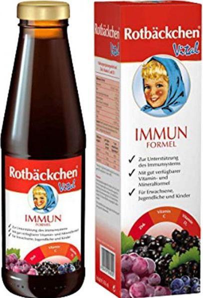 Produktbild Rabenhorst Rotbäckchen Vital Immun Formel (1 Stück, Flüssigkeit, 833 g)