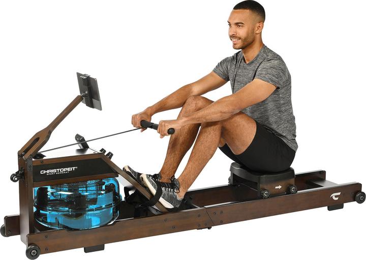 Actual product image Christopeit Water Rower Hudson