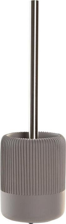 Produktbild DKD Home Decor Toilettenbürste 11 X 11 X 36,5 CM Grau Zement Edelstahl