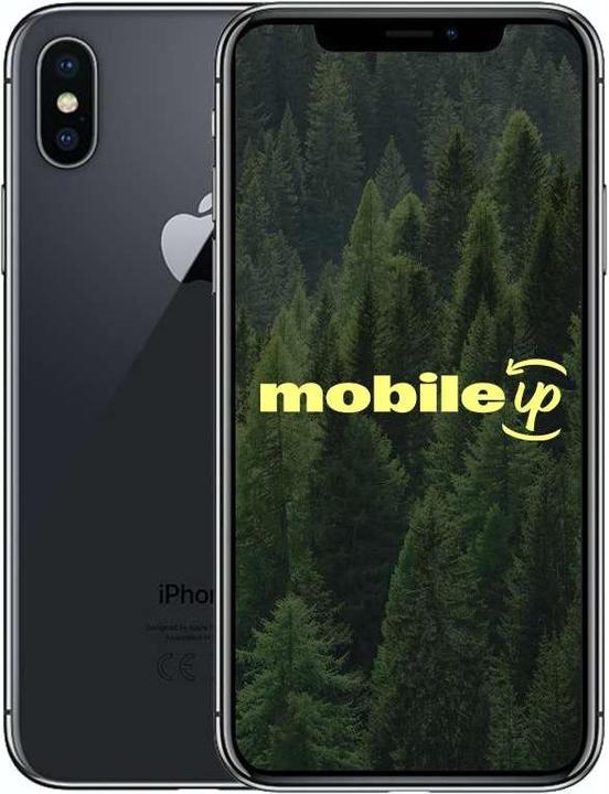 Produktbild mobileup iPhone X (256 GB, Space Gray, 5.80", 12 Mpx, Single SIM, B / Sehr gut)