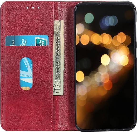 Produktbild MU Classic Litchi V Leder Bookcover Series (Huawei P40)
