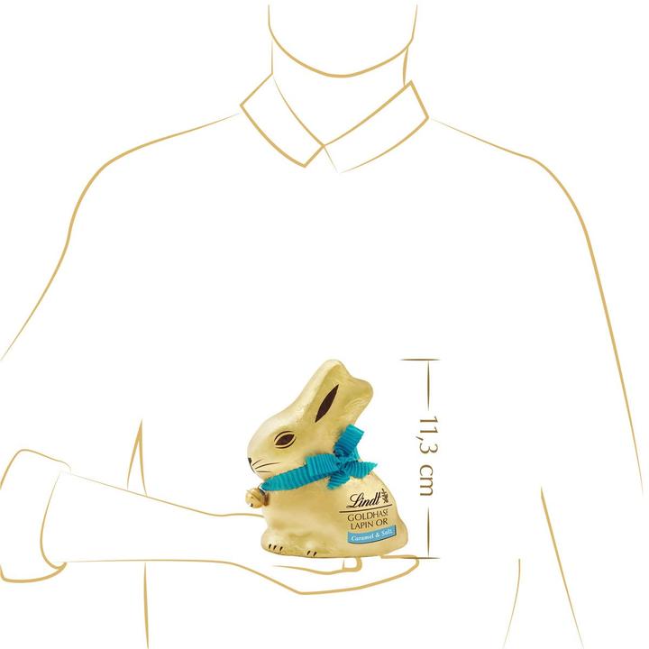 Produktbild Lindt Goldhase Milch Caramel & Salz Ostern (100 g)