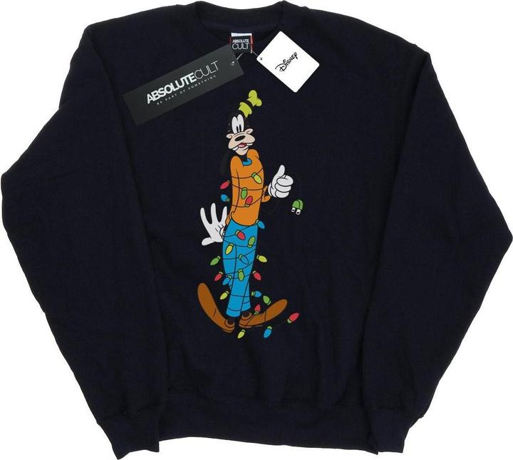 Disney Goofy Christmas Lights Sweatshirt Mädchen