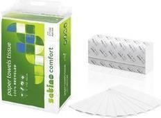 Produktbild Wepa Handtuchpapier Comfort, 206 x 240 mm, Z-Faltung, hochweiß 2-lagig, aus 100% Recyclingpapier, mit (1 x)
