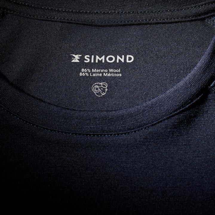 Actual product image Forclaz Merinoshirt Damen langarm - Merino Resist blau (L)