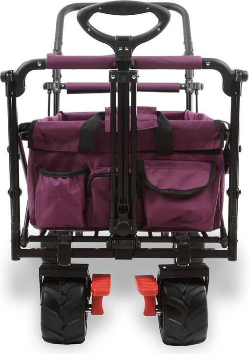 Produktbild Fuxtec Strand-Bollerwagen FX-CTB800 mit UV-geschütztem Sonnendach,Schiebegriff & Innenraumverlängeru