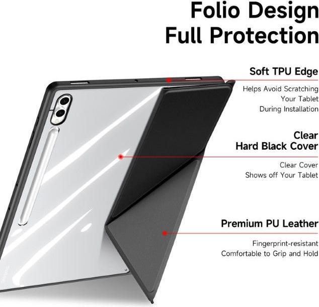 Produktbild Dux Ducis Magi Series Bookcover Hülle (Galaxy Tab S8 Ultra, Galaxy Tab S10 Ultra, Galaxy Tab S9 Ultra)