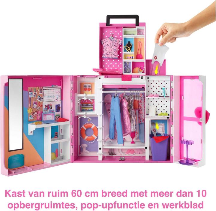 Actual product image Barbie Dream wardrobe and doll
